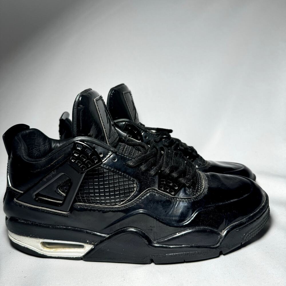 Size 10 - Nike Air Jordan 4 Retro 11Lab4 - Black Men's Shoes